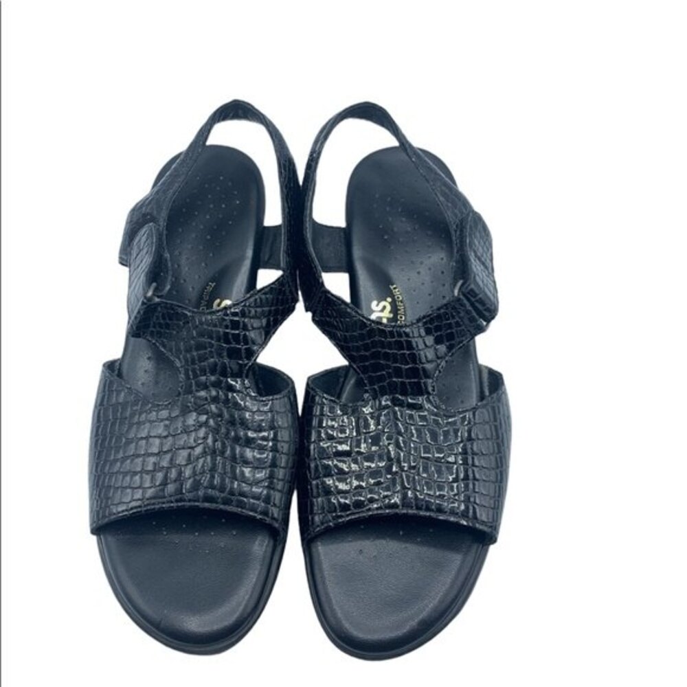 SAS Black Sandals 9 N